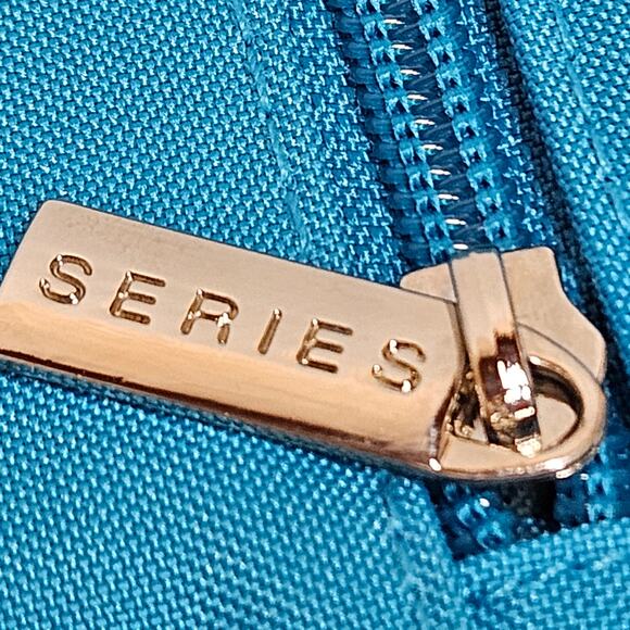 Blue Vintage Milano Series Shoulder/Crossbody Satchel Messenger Bag - Picture 9 of 13